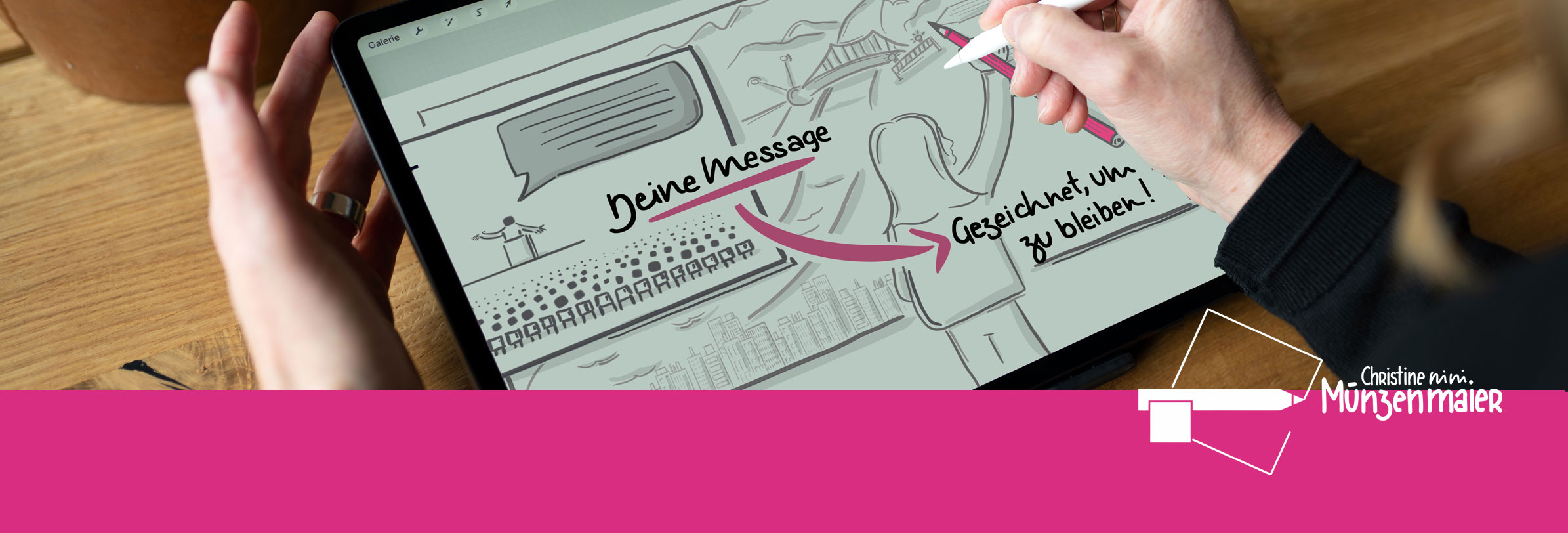 Graphic Recording Stuttgart & deutschlandweit – live auf Events, Kongressen und Workshops